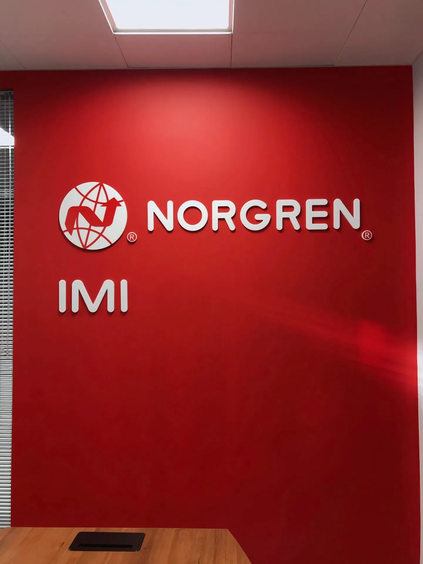 Branding recepcji Norgren i IMI