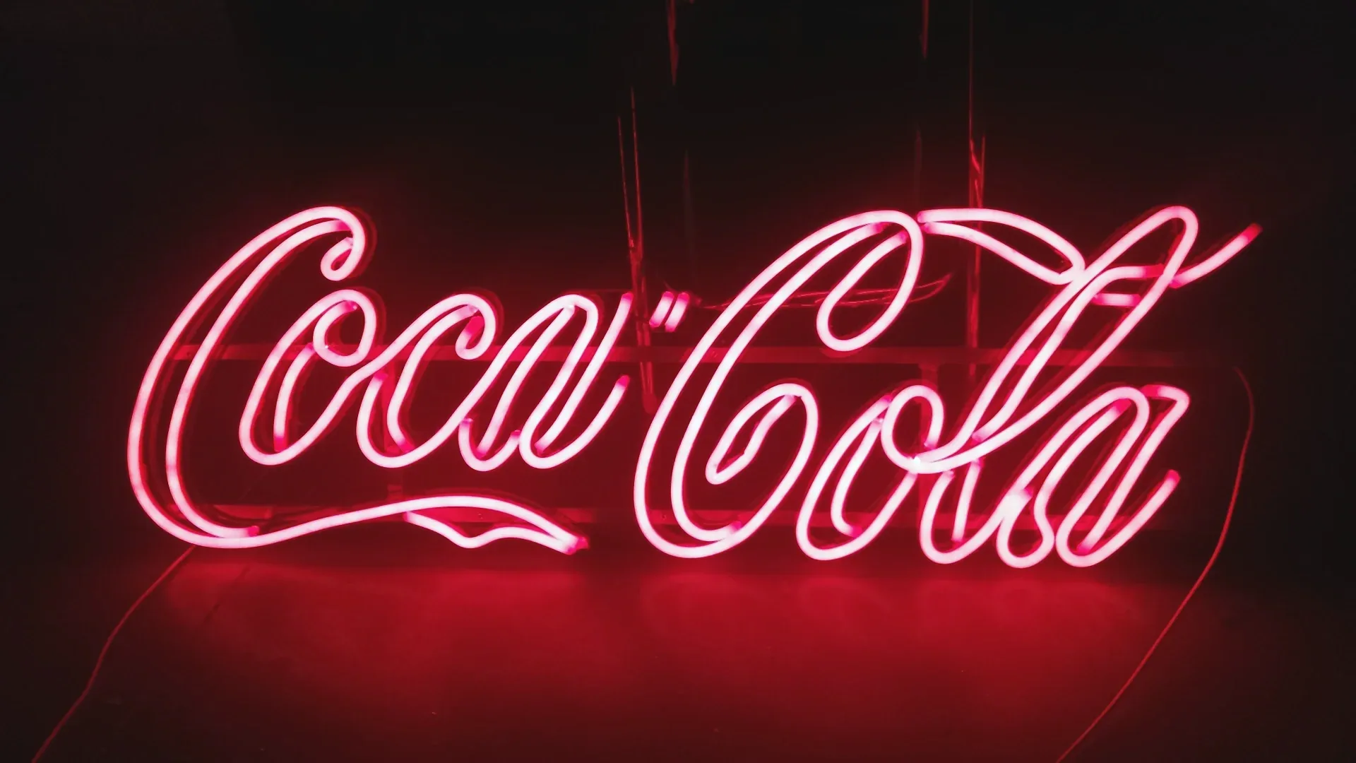 Neon Coca-Cola
