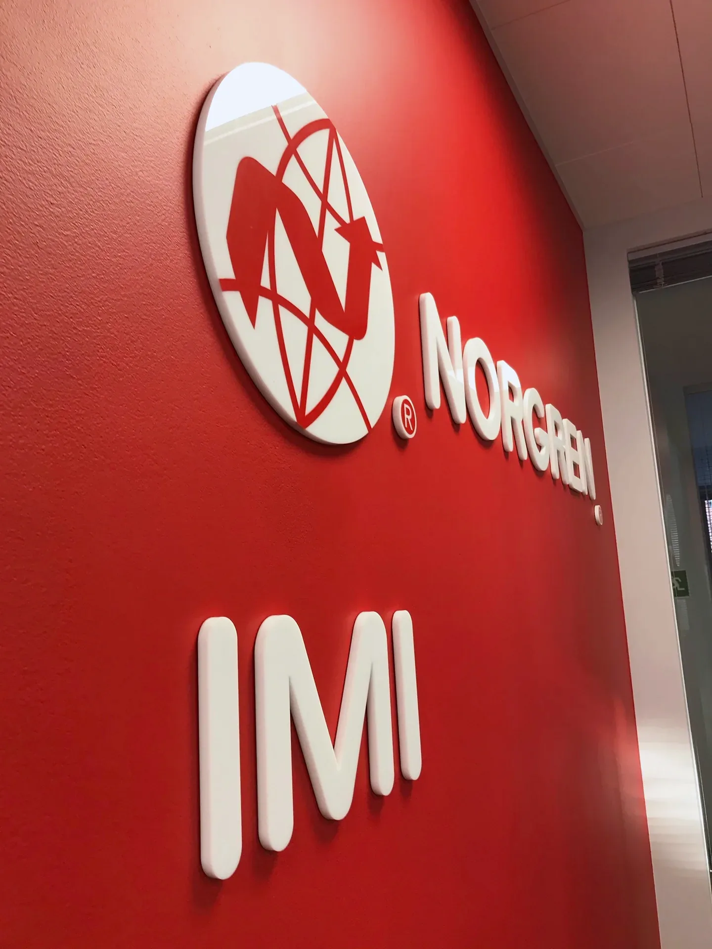 Branding recepcji Norgren i IMI