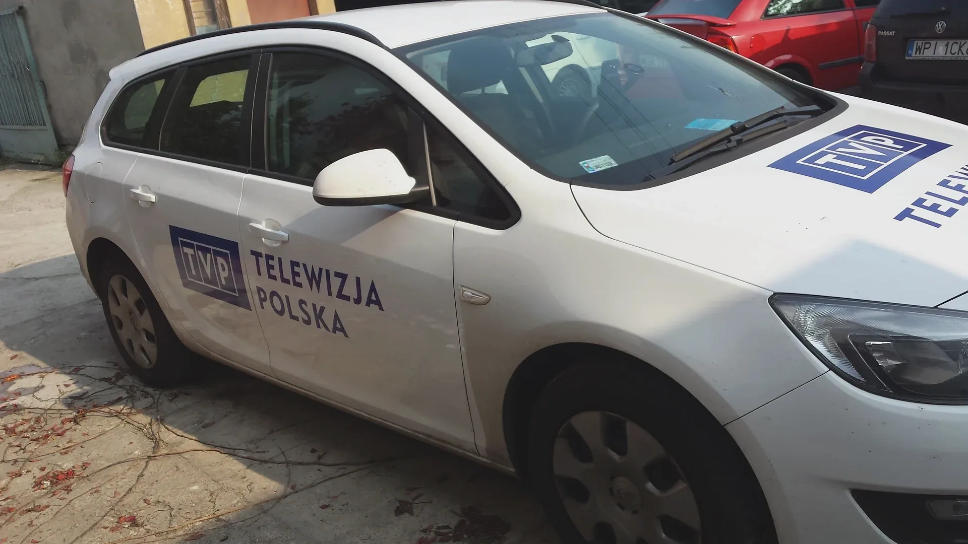 Oznakowanie samochodu TVP