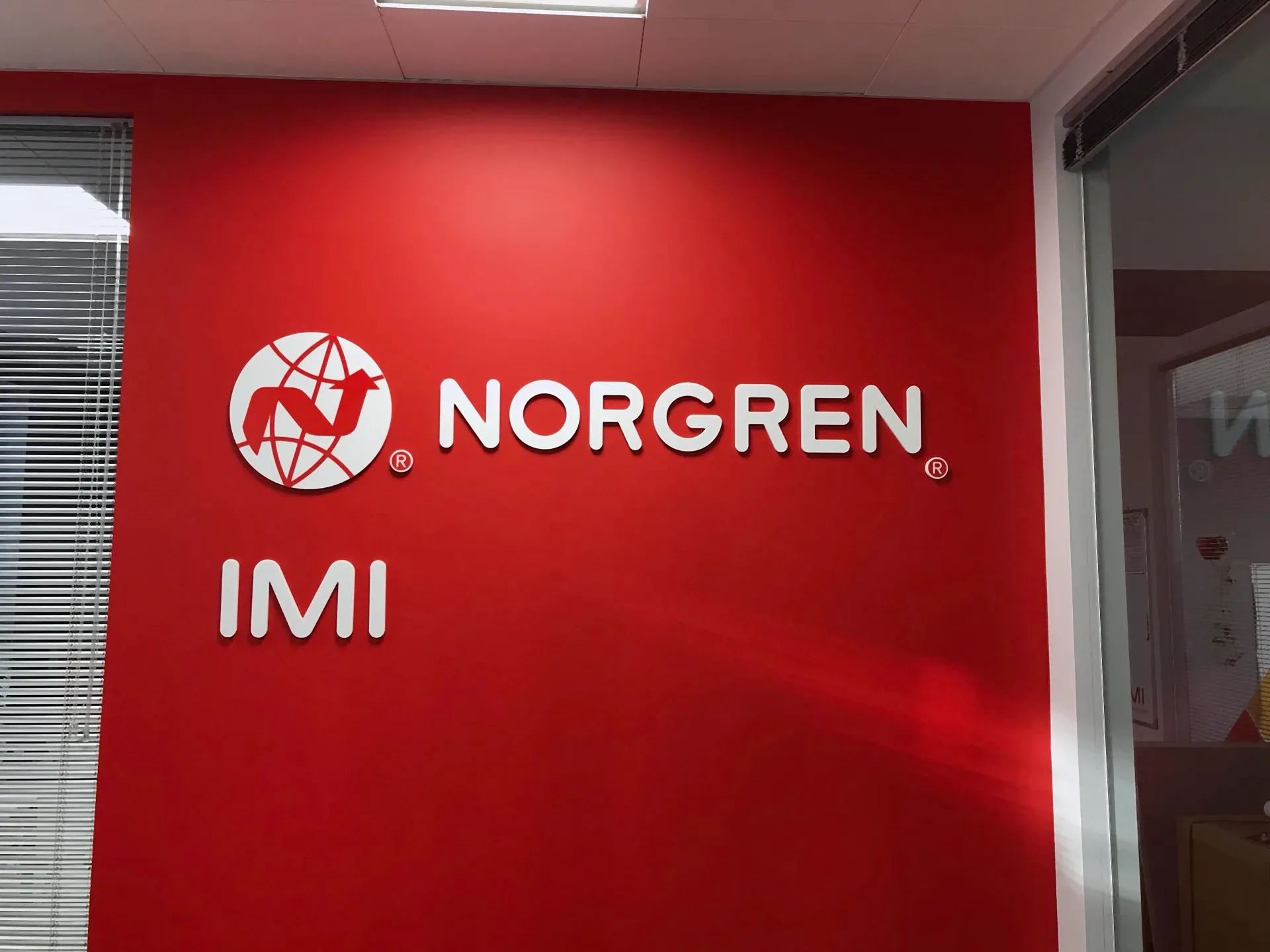 Branding recepcji Norgren i IMI