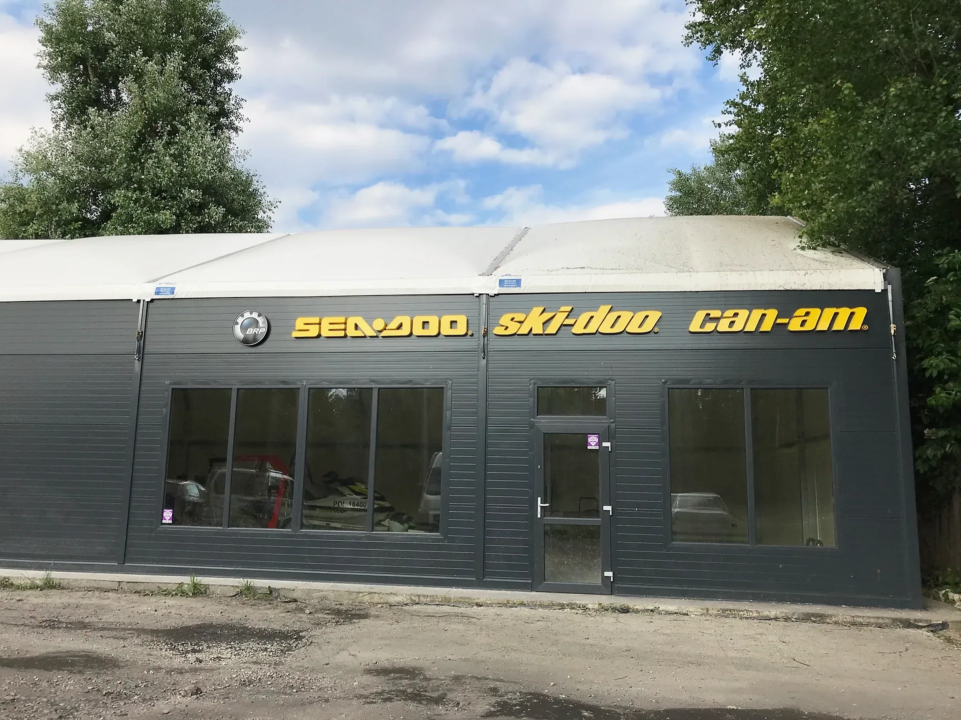 Szyldy Sea-Doo, Ski-Doo i Can-Am