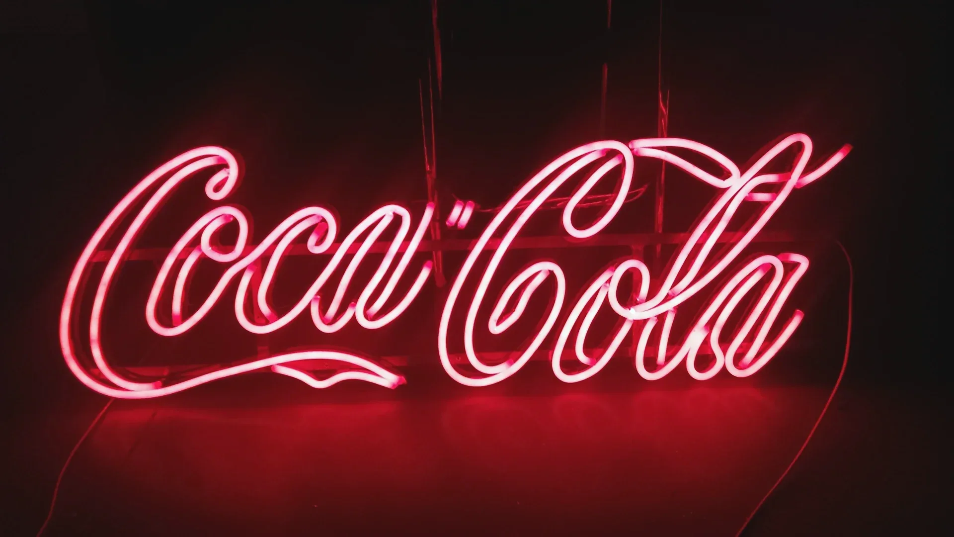 Neon Coca-Cola